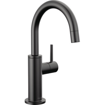Robinet de distributeur de boisson contemporain, robinet de cuisine noir mat, noir
