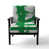Green/White Polyester Blend