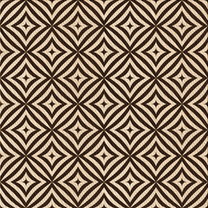 Performance Wool Geometric Indoor Rug, Square 5'