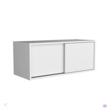 Floating Cabinet With Sliding Door