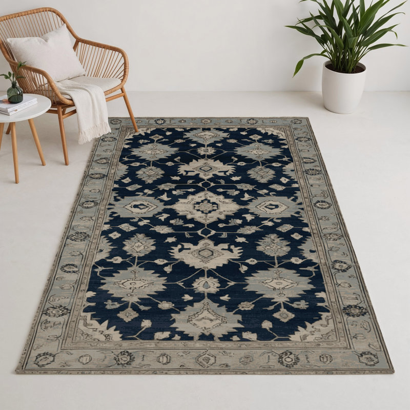 Tapis gris intérieur et extérieur surteint, Rectangulaire 3 pi x 5 pi