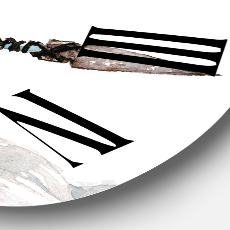 Horloge murale bohème et éclectique, Grand