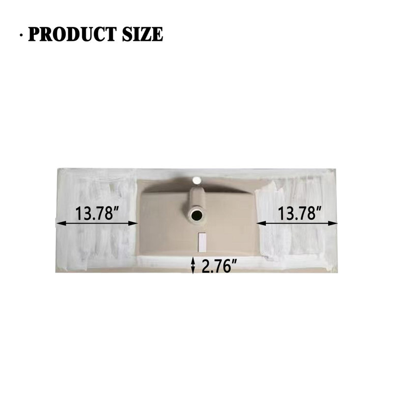 Bathroom Single Ceramic Sink