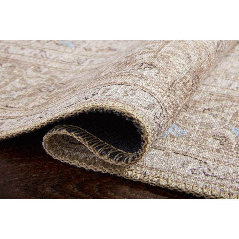 Baldemar Hand Hooked Oriental Indoor Rug, Runner 2'6" x 7'6"