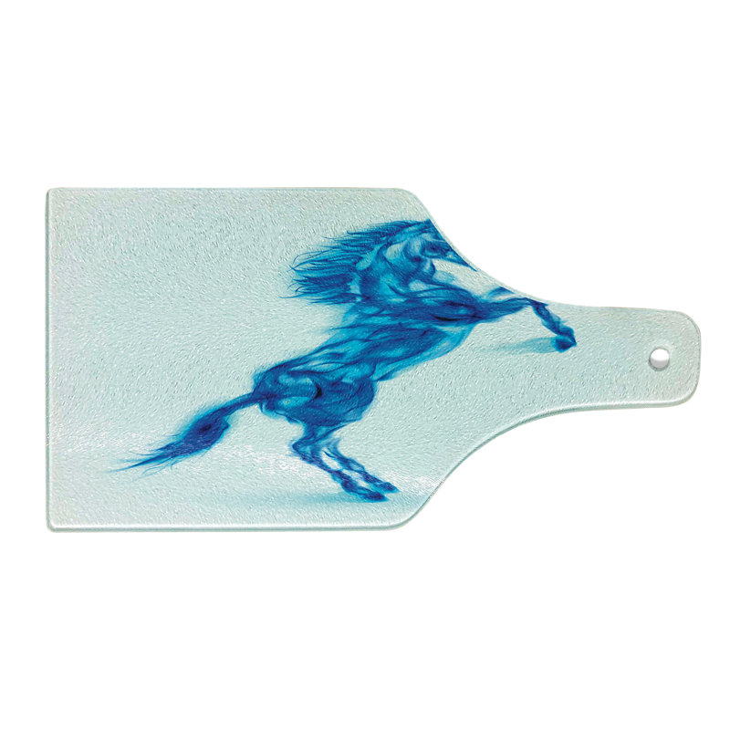 Planche à découper en verre trempé Ambesonne