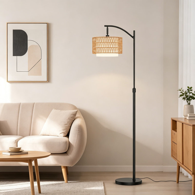 Lampe sur pied Boho