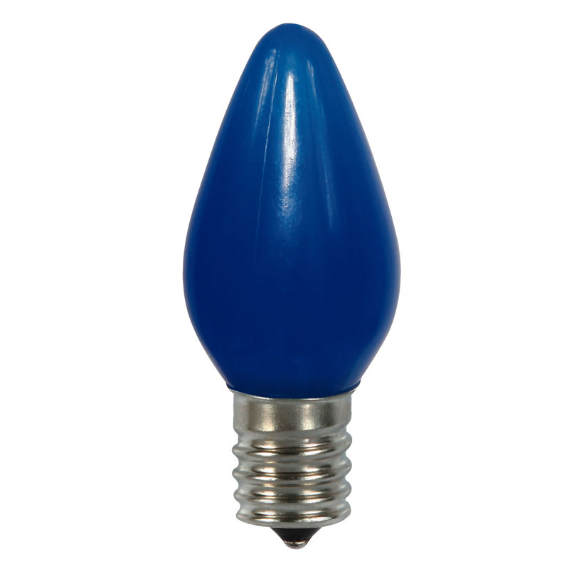 Ampoules de rechange Vickerman C7 à DEL en céramique, paquet de 25, Bleu, 0.09