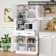 SET Of 2, 71" Kitchen Pantry Cabinets