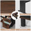 Bureau de direction l 63 po avec classeur pour bureau à domicile, bureau d'ordinateur en L-1247098996