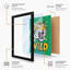 Wild Tiger Energy Modern - Framed Print-203746241-203746271