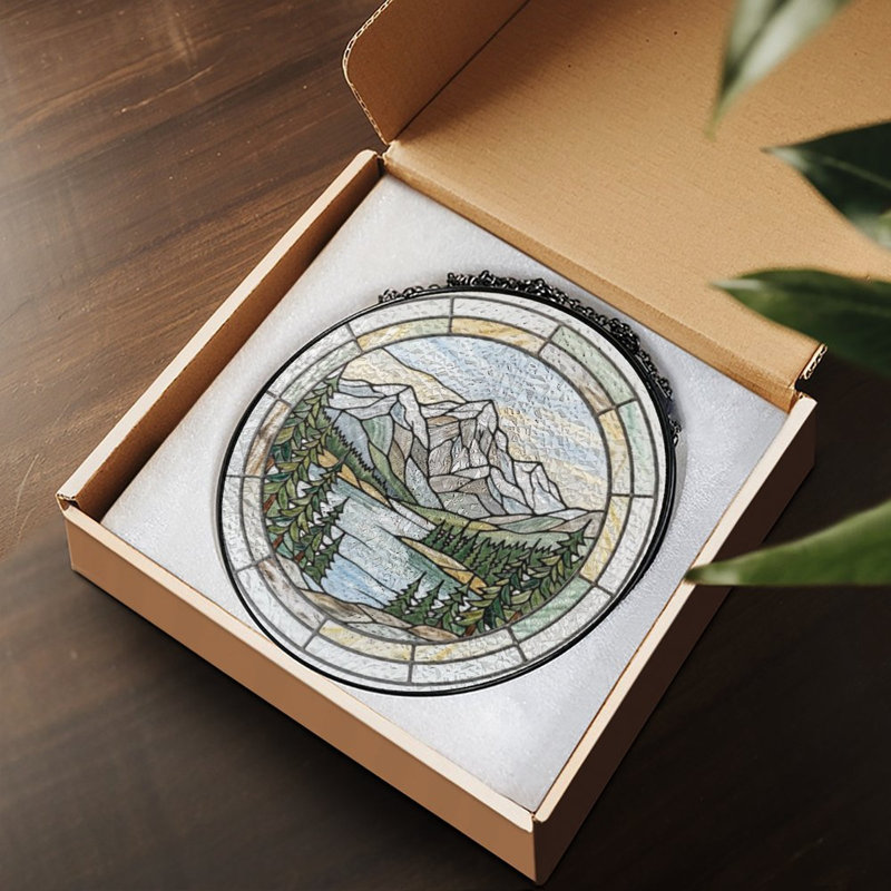 Vitrail vitrail Mounta, 7.8x7.8in(20x20cm)