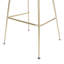 Bethel Upholstered Counter Stool with Metal Frame-783708696