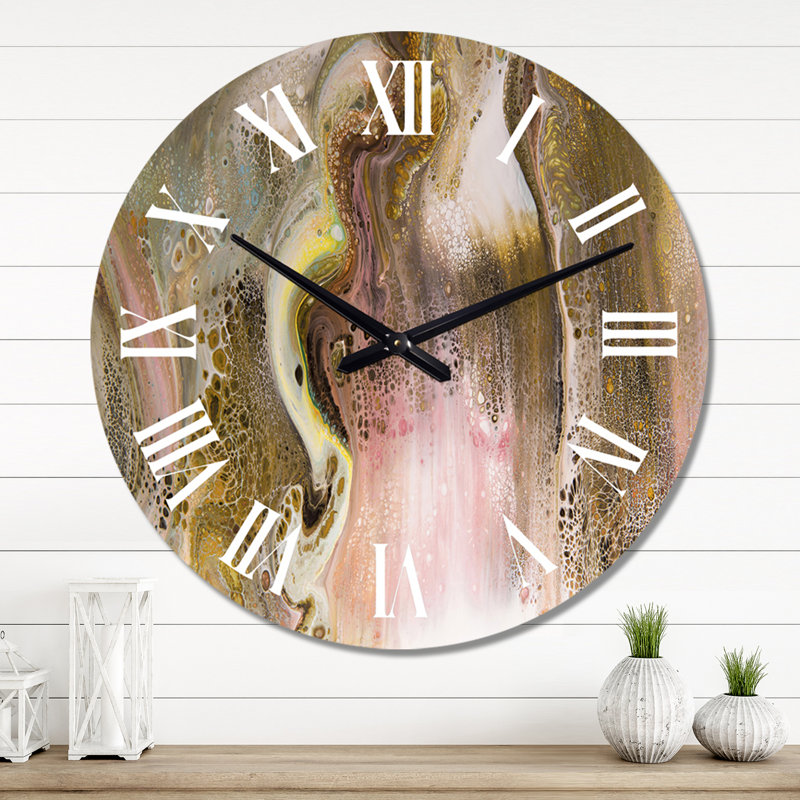 Très grande horloge murale Milanpreet, Moyen