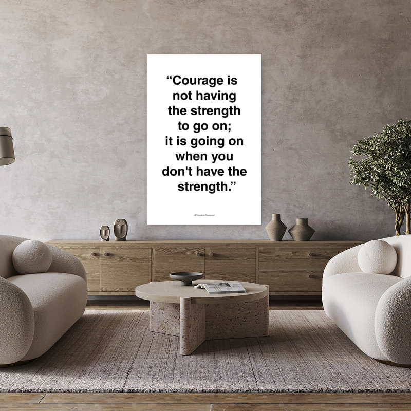 Art contemporain abstrait Courage, H 48 po x l 32 po