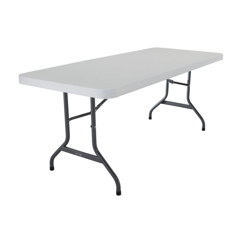 Table pliante commerciale Lifetime, Blanc, H 47 po x L 47 po x l 31 po