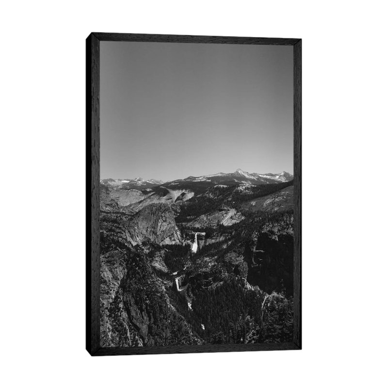 Glacier Point, Yosemite National Park III by Bethany Young - Print on Canvas, 101.6cm H x 66.04cm W x 3.81cm D, Black Framed