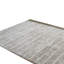 Tapis en polypropylène gris et ivoire Feri