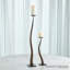 Chiseled Candle Holder-Short-471498081