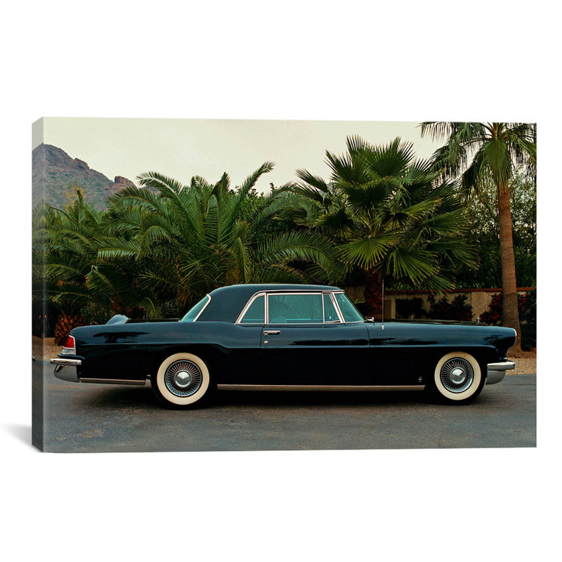 «Continental Lincoln» par Lyall, reproduction de photo sur toile, H 8 po x l 12 po x p 0,75 po
