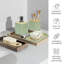 L'ensemble d'accessoires de salle de bain 6 pièces comprend un distributeur de savon, un porte-brosse à dents, un porte-brosse à dents, un porte-savon pour comptoir décoratif et un cadeau de pendaison de crémaillère-1296425403