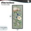 «Hydrangea & Rose with Butterfly», estampe numérique, design par Nan-109767132-109767133