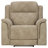Gordils Faux Leather Power Recliner-2093261197
