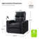Lapin Built-in Lighting Genuine Leather Power Recliner with Adjustable Power Headrest (Set of 2)