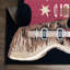 Zone Novelty Bordered Musical Instruments Area Rug Music Carpet Rug With Jute Backing - Black Guitar-1510436282