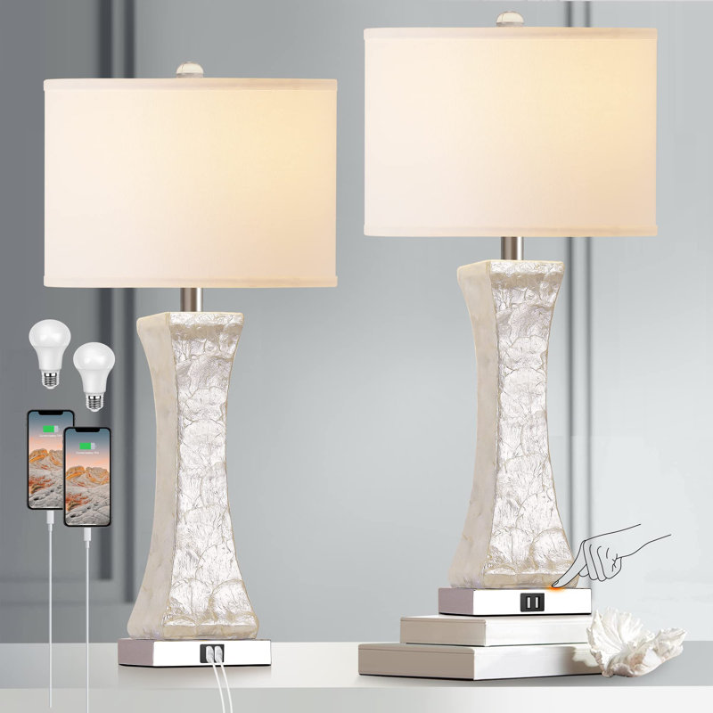 Zyrus Metal USB Table Lamp