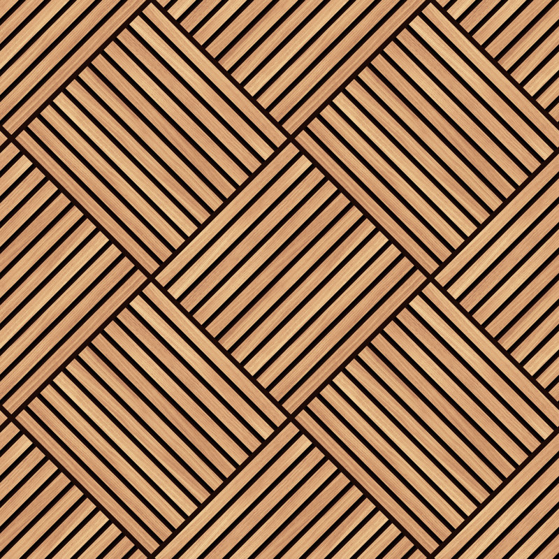 Diamond Slat Small, Oak