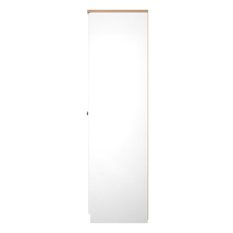 Arpelar Manufactured Wood Wardrobe, White/Oak