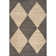 Lowman Geometric Hand Hooked Jute/Cotton Beige/Brown Area Rug