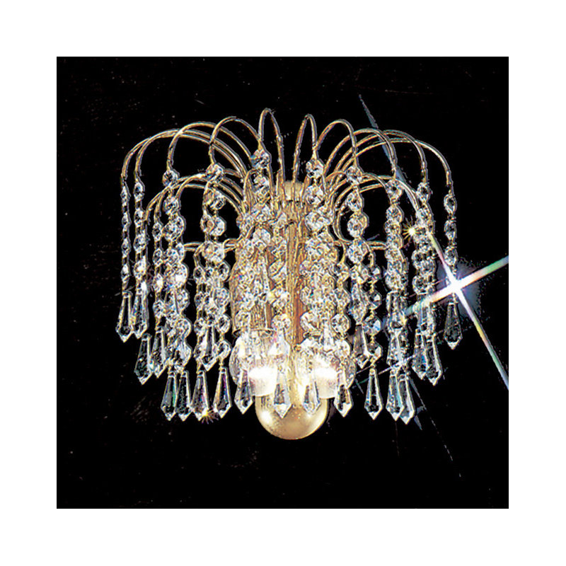 Appliquee à bras 1 lumières Greeson, Crystalique Plus