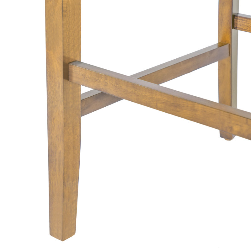 Tabourets de bar en bois durable, rembourrés en tissu, rembourrés modernes pour la cuisine et la salle à manger