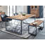 Ler Acacia Rectangular Wood Top Dining Table-29394185