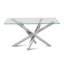 Alfwin Glass Top Dining Table