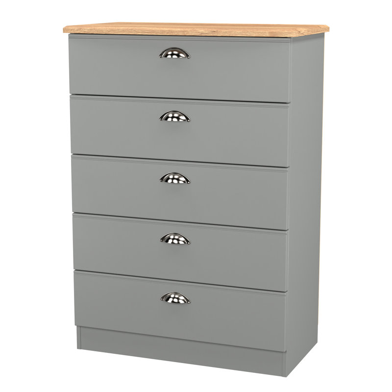 77cm W 5 - Drawer Chest of Drawers