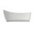Fslefay 65 '' Freestanding Bathtub Solid Surface Deep Soaking Tubs