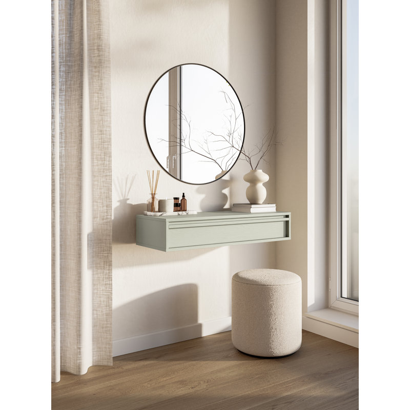 Akhi 90 cm W Console Table, Green