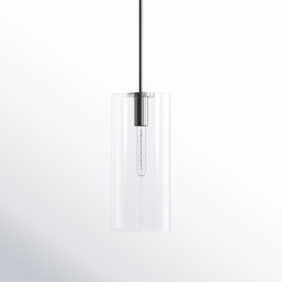 Keaz Single Light Glass Dimmable Pendant