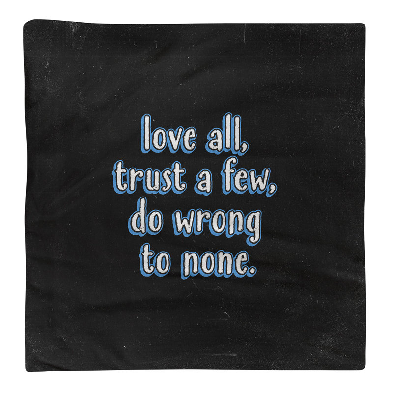 Polyester, Cotton No Pattern Square Napkin, Blue, Polyester, 10" L x 10" W