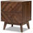 Modern Walnut Brown Finished Wood