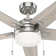 44" Bartlett 5 - Blade Modern Indoor Ceiling Fan with Pull Chain and LED Light Included