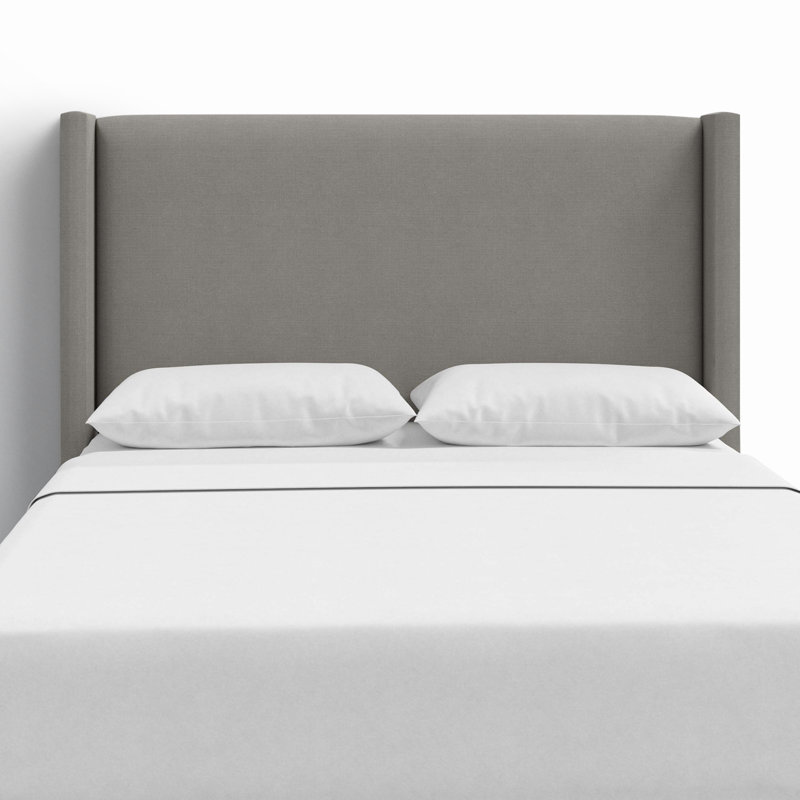 Hanson Upholstered Headboard, Twin, Classic Putty Linen
