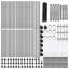 Hexagon Fence Grey Steel-659016237