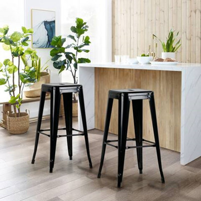 TABOURET DE COMPTOIR MÉTAL