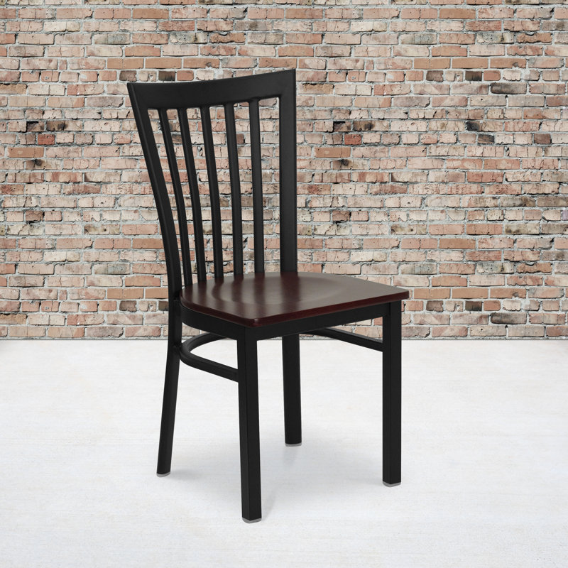Chaise de restaurant Oliverson, Bois d'acajou