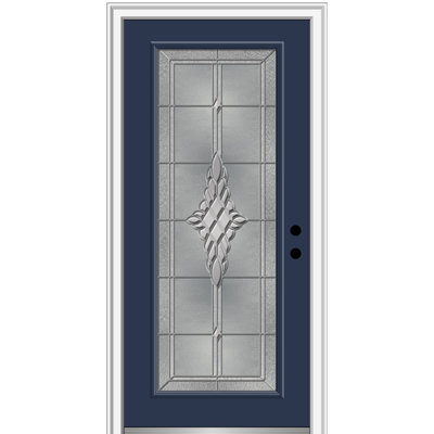 Grace 80'' Fiberglass Front Entry Doors