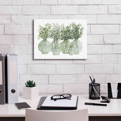Abbotson Simply Sage II sur toile par Cindy Jacobs, reproduction
