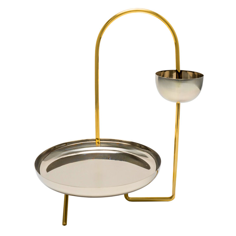 Calder Gold Serving Stand